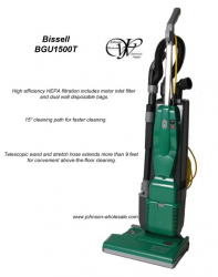 Bissell BGU1500T 15" HD Upright Vacuum Dual Motor w/Tools