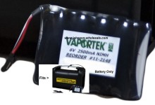 Vaportek 11-2148 Restorator DUO Extra Battery Pack Only