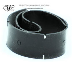 Aztec Automatic Floor Scrubber 030-20-SRF Front Squeegee Blade Black