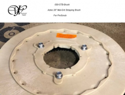 Aztec Automatic Floor Scrubber 030-STB-Brush Stripping Brush 20" Orange