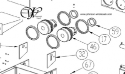 Tornado 04-3567-0000 Vacuum Motor 24v for 96180 Escalator Cleaner