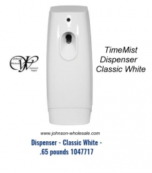 TimeMist Classic Metered Spray Dispenser White