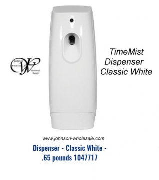 TimeMist Classic Metered Spray Dispenser White