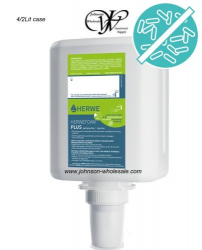 Herwe 115211 Foam Plus Antibacterial Soap 4/2L Free Disp w/2 Cases