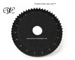 Malish 785417 Power Pad Mal Grit 17" w/Black Pad