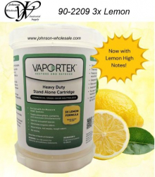 Vaportek 90-2209 3x Lemon Heavy Duty Stand Alone Odor Removal Cartridge