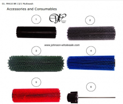 Tornado Brushes for 99410 Cylindrical Scrubber BR 13/1 MW