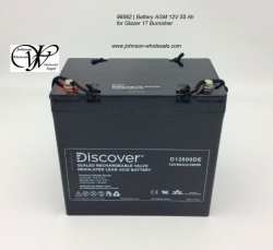 Tornado Battery 99562 for Glazer 17 Burnisher