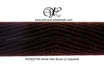 Tornado K47622740 Horse Hair Brush set of 2  Brown