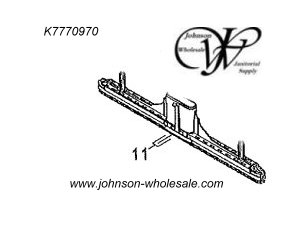Tornado K47770970 Squeegee Assy w/Blades Set of 2 for 99406
