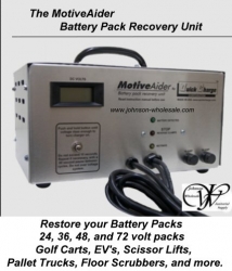 Quick Charge MotiveAider Battery Pack Recovery Unit