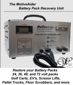 Quick Charge MotiveAider Battery Pack Recovery Unit