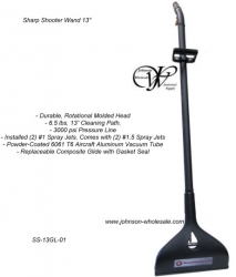US Products SS-13GL-01 Sharp Shooter 13" Carpet Wand