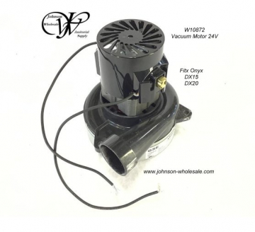 Onyx W10872 24v Vacuum Motor fits DX15 and DX20