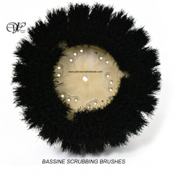Malish Bassine Natural Fiber Scrubbing Brushes