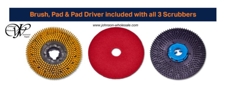 Powr-Flite PS030-W14-UG 13" Compact 13 Automatic Battery Scrubber