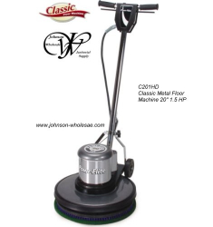Powr-Flite C201HD Classic Metal Floor Machine 20" 1.5 HP