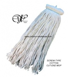 Wet Mop Cotton Cut End Screw Type 12 case