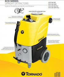 Tornado Eco 500 Series Recycling Carpet Extractors
