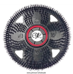 Malish Flex Scrub Round Bristled Pad Black