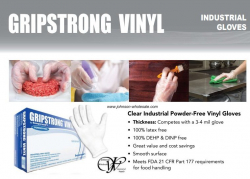 GripStrong GSVF Vinyl Powder-Free SemperMed by Harps