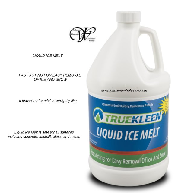 TrueKleen Liquid Ice Melt Fast Acting on Ice and Snow