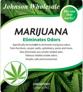 Marijuana and Smoke Odor Eliminator Concentrate 4/1 gal case