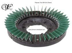 Diamabrush Concrete Polishing Polymer Tool 400 Grit 12" to 20" Green Multi-Directional