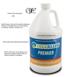 Truekleen PRD Premium Dish Detergent Built in Rinse Aid