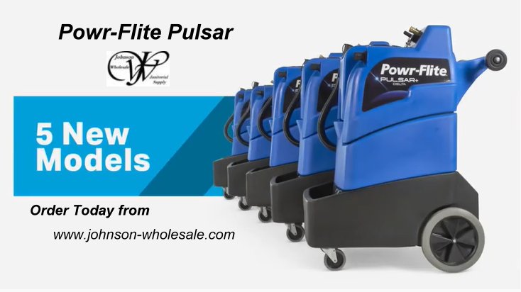 Powr-Flite Carpet Extractors