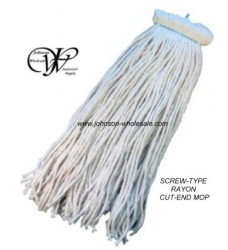 Wet Mop Rayon Cut End Screw Type 12 case