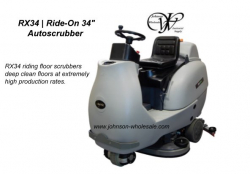 Onyx RX34 Riding Automatic Floor Scrubber 34 inch