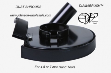 Diamabrush Concrete Prep Hand Tool Dust Shroud 5"  FH-45HTShroud