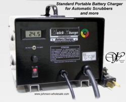 Standard Battery Charger by Quick Charge Floor Scrubber and more