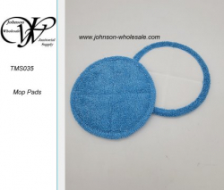 Tornado TS040-W17-U Microburst Scrubber Pad Driver Mop Pads TMS035 6 Pads