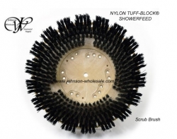 Malish 772920 Nylon Scrub Brush Showerfeed 20"