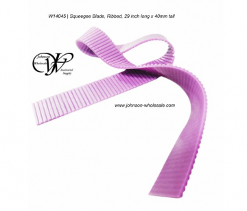 Onyx W14045 Squeegee Blade Ribbed 29"x40mm tall fits Hero R25 Wet Dry Vacuum