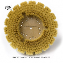 Malish White Tampico Natural fiber Scrubbing Brushes
