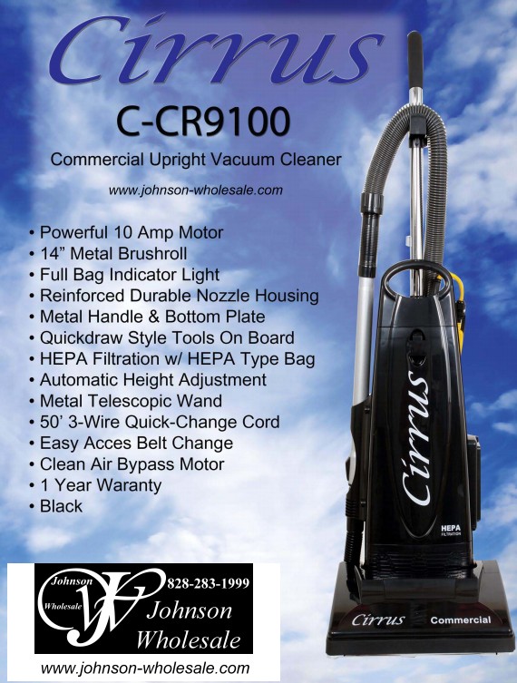 Cirrus C-CR9100 Commercial Vacuum