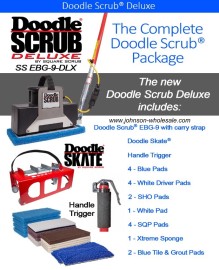 Doodle Scrub Deluxe Battery Powered w/Skate NEW - ChemSource Direct
