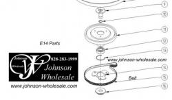 Minuteman 2485-0000-0 E14 Belt SET OF 2 BELTS