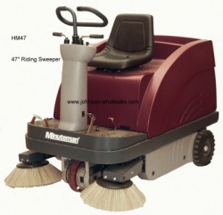 Minuteman HM47BQP Kleen Sweep Vacuum Sweeper 47 inch Rider