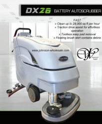 Onyx DX26T Automatic Scrubber w/AGM Batteries 26 inch