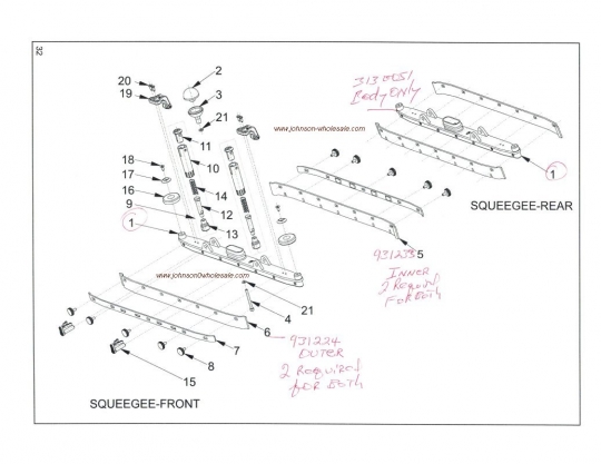 Minuteman Port A Scrub 14 Parts Manual - facial scrub