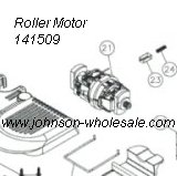 Minuteman V14115PP V17115PP Parts Roller Motor old 114509 New # 141688